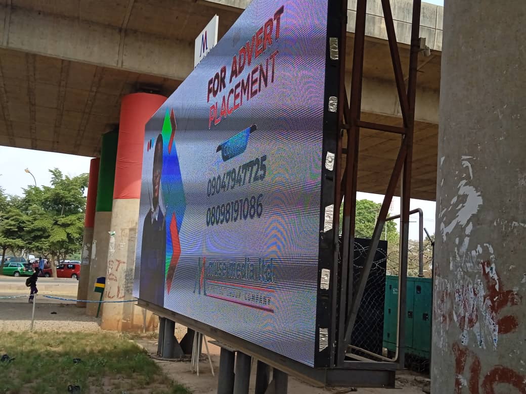 Outdoor LED Screen Electronic Billboard in Lagos Nigeria. Zeepad Group