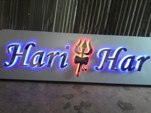 Custom 3D Letter Sign Led Digital Signs Backlit Luminous Word Channel Letters